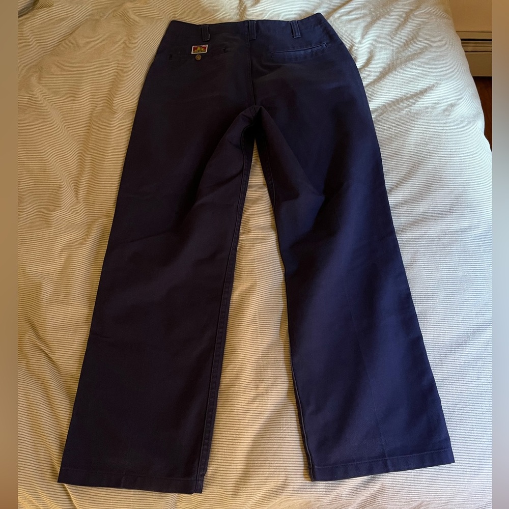 Ben Davis Original Men’s Pants in Blue - Picture 2 of 5